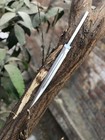 Handmade Carbon Steel Hunting Spear Blade Survival Camping Blade Usa s Duty Paid