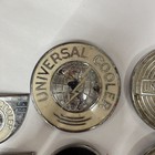 Lot-6 Rare Vintage Universal Cooler Round  Emblems Badge Cap Bin Or Best Offer