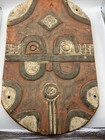 Vintage Tekei Tribe Zaire Africa Hand Painted Wooden Mask Wall Hanging 18   