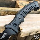 15 5  Survival Jungle Hunting Machete Sawback Military Fixed Blade W  Sheath