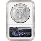 1995 American Silver Eagle Coin - Ngc Ms69