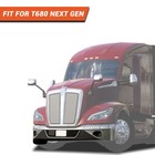 For Kenworth T680 Next Gen 2022-2025 No Fog Light Hole Front Chrome Bumper