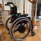 Ki Mobility Rogue Xp 13x15 Pediatric Wheelchair W  Alber Twion Power Assist