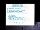 Stp - Set Of 4 Original Vintage Racing Toy Model Water Slide Decals - 1 2  Size