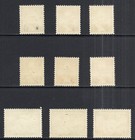 Greenland  Scott 1 - 9 Mint Never Hinged Set - 1936 46 Christian X Issue