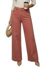 Casual High Waisted Wide Leg Jeans For Women - Stretch Loose Fit Denim Pants