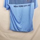 New York City Fc Shirt Mens Large Blue Mls Soccer Adidas Graphic Tee Top