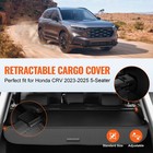 Trunk Cargo Cover For Honda Crv 5-seats 23-25 Retractable Luggage Shade Upgraded