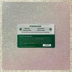                2025 Starbucks Christmas Reindeer   Snowflakes Gift Card Mint