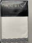 Ralph Lauren Spencer Cable Embroidered Pillow Sham -  150 - Navy On White - Euro