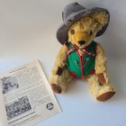 Hermann-spielwaren Germany Oktoberfest 1995 Limited Edition Gold Mohair Bear