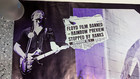Rare Original  39 5  X  55  Subway Poster Pink Floyd The Wall Live Nos