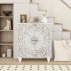 32  Kitchen Sideboard Buffet Vintage Cabinet With Adjustable Shelf Mdf Furniture