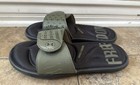 Men   s Black Ignite Freedom Under Armor Memory Foam Slides Size 9