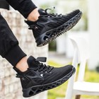 Steel Toe Safety Shoes For Men Lightweight Work Sneakers Widen Industrial Boots