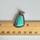 Vintage Barse Turquoise Pendant     925 Sterling Silver     Southwestern Jewelry