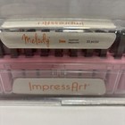 Impressart Melody 3mm Uppercase Metal Stamp Set 33pc Brand New Condition  