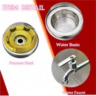 Household Gas Stove Single-burner Liquefied Gas And Natural Gas Wok With Baffle