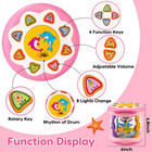Baby Girl Toys 0-6 Months Ocean Projector Rotating Musical Light Up Tummy Time