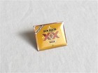 Vintage Dos Equis Xx Imported Beer Logo Enamel Lapel Pin Button Tie Tack