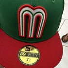 New Era 59fifty Mexico World Baseball Classic 2023 Fitted Hat Green Red 7 1 4