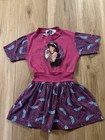 Vintage 90s Disney Aladdin Jasmine Youth Girls Size 4 Long T Shirt Dress  read