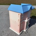 Vintage Little Tikes Tyke Child My Size Barbie Doll House Dollhouse Faded Pink
