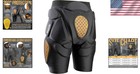 Ultra-comfort Padded Shorts For Winter Sports  Impact Safety   Cold Protection