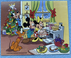 Disney Collectible Stamps-sierra Leone-christmas Mickey Mouse