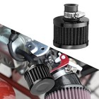 Breather Filter  Air Filter Valve Cover Breather  12mm Mini Air Filter Black