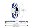 New Orleans Saints Nfl Paracord Bracelet New