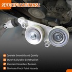Serpentine Belt W  Tensioner Assembly Fit Honda Accord Pilot Odyssey 3 5l
