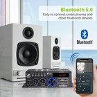 12v 800w Hifi Bluetooth Power Amplifier Mini Stereo Audio Fm Car Home Amp Remote