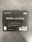 Fujifilm Instax Mini Evo Hybrid Instant Camera - Black