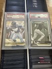 Huge 2 Row Sports Card Collection Auto Hof  Prizm Patch Rc   More Lot