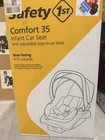 Safety 1st Comfort 35 Rear-facing Infant Car Seat  Latch  Adj Base  Black
