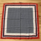 Royal Viking Line By Diolen Scarf America Nautical Square Vintage 1970s Cruise