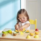Melissa   Doug Cutting Fruit Wooden Play Food Set - 4021