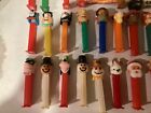 Vintage Lot Of Pez Dispensers Lot Of 33 Incl 12 Funky Faces  