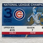 2003 Nlcs Game 6 Cubs Vs Marlins Ticket Stub Steve Bartman Wrigley Field