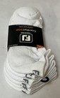 3 Pairs Footjoy Comfortsof Sport Mens Golf Socks White 7-12 Brand New