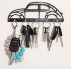 Vw Volkswagen Classic Beetle Bug Car Key Rack Hanger Holder Garage Man Cave Gift