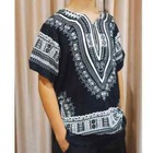 Cotton Unisex Dashiki Africa Tribal Print Bohemian Festival Shirt Top