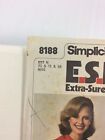 1977 Simplicity8188  Vintage Sewing Pattern Women s Pullover Dress Size 10 12 14
