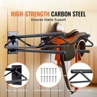 Saddle Rack With Pad Bar 2 Packs Wall Mounted Horse Saddle Stand Black