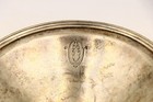 Chrysler Building Cloud Club Silver Plated Bowl Rare 7 x2 5  Exc Cond