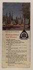 Brochure  1950s Yellowstone Park - East Entrance- Pahaska Tepee - Buffalo Bill