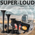 Train Horns Kit For Trucks 180db Super Loud Truck Air Horn With 150 Psi 12v A   