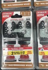 10x Lot Diablo Amped Demo Demon Oscillating Blade Wood Carbide Teeth 2pck 1-1 4 