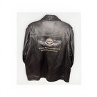 Harley Davidson 100th Anniversary Leather Motorcycle Jacket 1903-2003 Size Xl